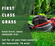 Logo for First Class Grass