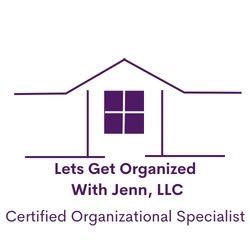 Let's Get Organized with Jenn LLC logo