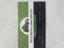 Logo for Del and Maria's Lawn Care Maintenance and Furniture Delivery Services, LLC