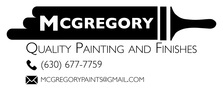 Logo for McGregory Quality Painting & Finishes