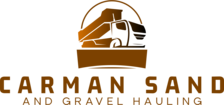 Logo for Carman Sand and Gravel Hauling