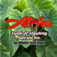 Logo for Aloha Junk & Hauling Services LLC