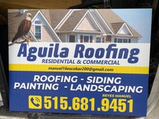 Aguila Roofing and Construction logo