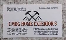 Avatar for CMDG Home Exteriors