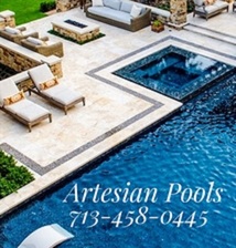 Logo for Artesian Pools and Spas