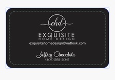 Logo for Exquisite Home Design USA, LLC