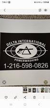 Logo for Delta International Powerwashing