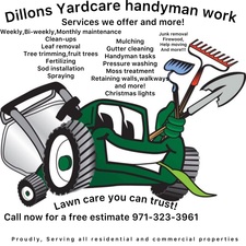 Logo for Dillon's Yardcare Handyman Work