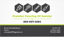 Logo for Premier Fencing of Sumter