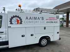 Logo for Aaima's Comfort LLC
