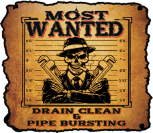 Logo for Most Wanted Drain Clean and Pipe Bursting LLC