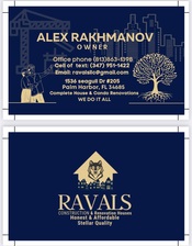 Ravals Construction LLC logo