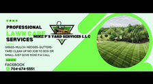 Logo for Mike P's Yard Services, LLC