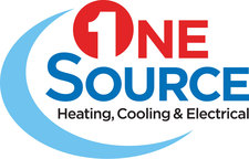 Logo for One Source Heating, Cooling and Electrical LLC
