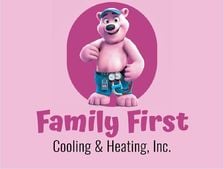 Logo for FAMILY FIRST COOLING & HEATING INC.