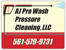 Logo for AJ Pro Wash LLC