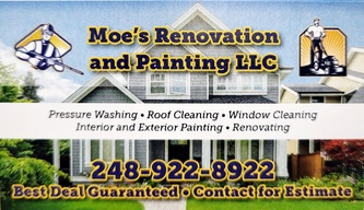 Moe's Renovation and Painting logo