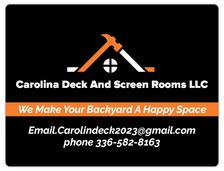 Logo for Carolina Deck and Screen Rooms, LLC