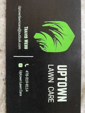 Logo for Uptown Lawncare