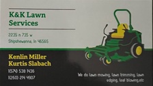 Logo for K & K Lawn Service