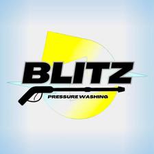 Logo for BLITZ Pressure Washing
