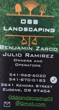 Logo for OSS Landscaping