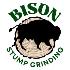Logo for Bison Stump Grinding, LLC