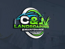 C&J Landscaping logo