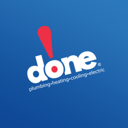 Done Plumbing, Heating, Cooling & Electric logo