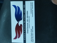 Logo for Eagle Valley Heating and Air