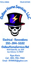 Logo for Outlaw Home Services, LLC