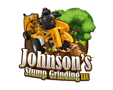 Logo for Johnson's Stump Grinding, LLC
