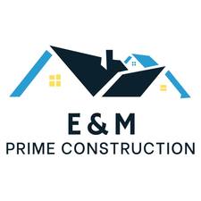 Logo for E&M Prime Construction