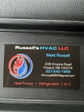 Logo for Russell's HVAC