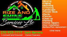 Logo for Rize and Shine Services, LLC