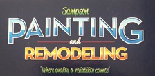 Logo for Tim Sampson Painting & Wallpapering, LLC