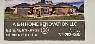 A and H Home Renovation, LLC logo