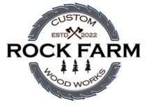 Logo for Rock Farm Woodworks