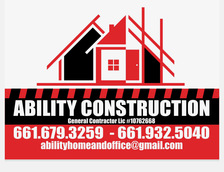 Logo for ABILITY CONSTRUCTION