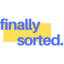 Logo for Finally Sorted by Sarah