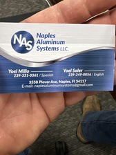 Avatar for Naples Aluminum Systems, LLC.