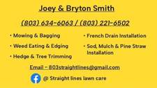Straight Lines Lawn Care logo