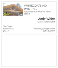 Logo for Whitecoats Industrial Painting L.L.C.