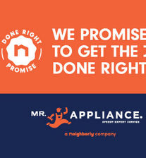 Logo for Mr. Appliance of Lancaster, PA.