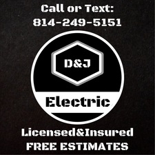 Logo for D & J's Electric LLC