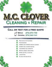 Logo for MC Clover Cleaning and Repairs