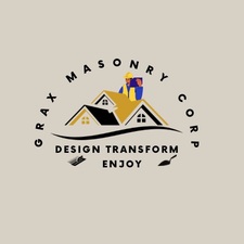 Logo for G Rax Masonry Corporation