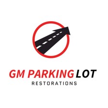 Logo for GM Parking Lot Restorations & Paving