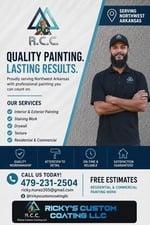 Ricky's Custom Coatings logo