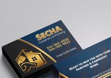 Logo for Secha Painting and Carpentry